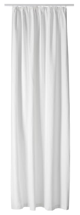 PIETRO Fertigvorhang blickdicht PIETRO Fertigvorhang blickdicht 430266821810 Farbe Weiss Grösse B: 145.0 cm x H: 270.0 cm Bild Nr. 1