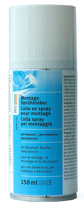 Image of Montage-Sprühkleber permanent 150 ml Sprühkleber + Spezialkleber
