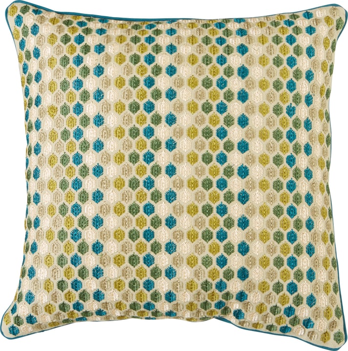 CAMILLE Coussin CAMILLE Coussin 450733240860 Couleur Vert Dimensions L: 45.0 cm x H: 45.0 cm Photo no. 1