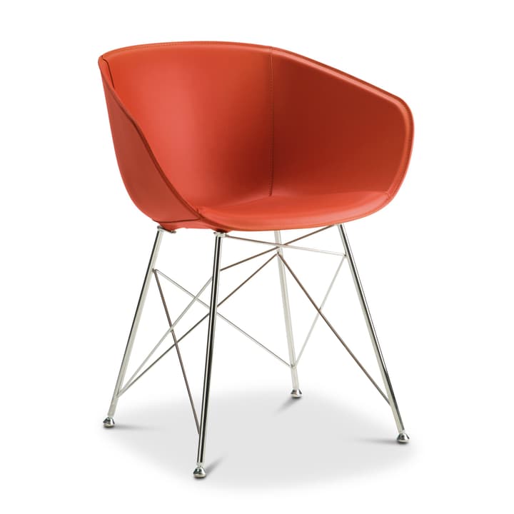 SEDIA Chaise avec accoudoirs SEDIA Chaise avec accoudoirs 366171700000 Couleur Orange Dimensions L: 45.0 cm x P: 58.0 cm x H: 81.0 cm Photo no. 1