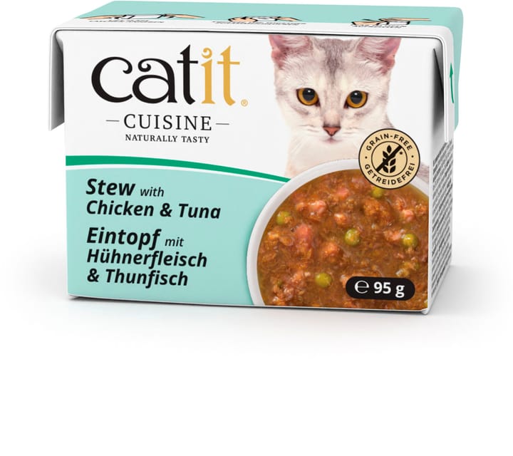 Catit Cuisine stufato di pollo & tonno, 95g