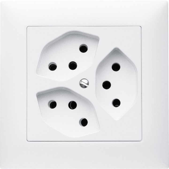 Image of Feller Edizio Due UP 3xT13 Steckdose bei Do it + Garden von Migros