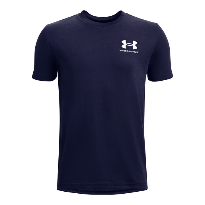 Image of Under Armour UA B Sportstyle Left Chest SS Fitnessshirt marine