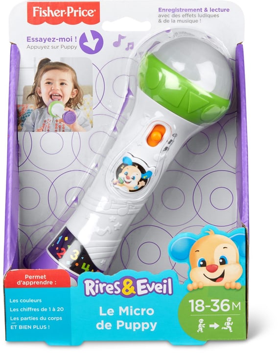 Fisher-Price Le Micro De Puppy (F) Fisher-Price Le Micro De Puppy (F) 746388590100 Langue Français Photo no. 1
