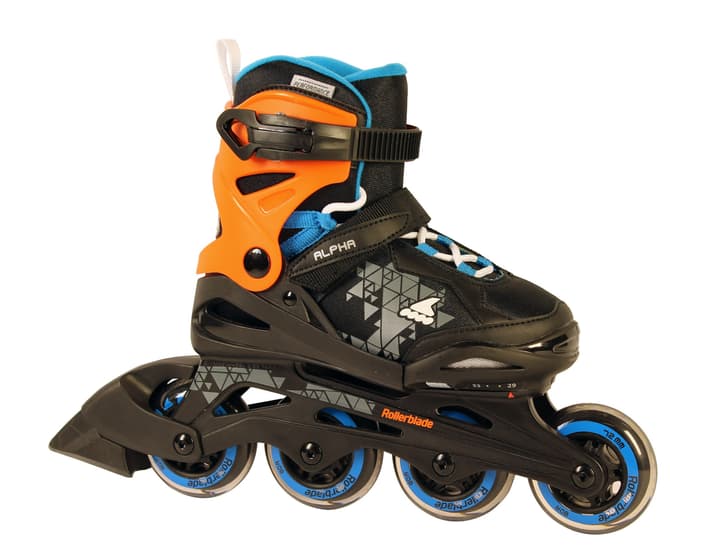Rollerblade Alpha Kids-Inline Alpha Kids-Inline Rollerblade 492399029220 Farbe schwarz Grösse 29-33 Bild-Nr. 1