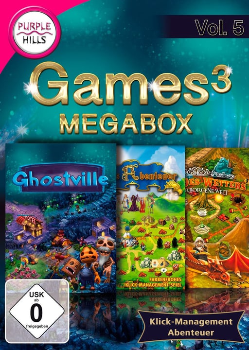 PC - Purple Hills: Games 3 Megabox Vol. 5 (D) PC - Purple Hills: Games 3 Megabox Vol. 5 (D) 785300133094 N. figura 1