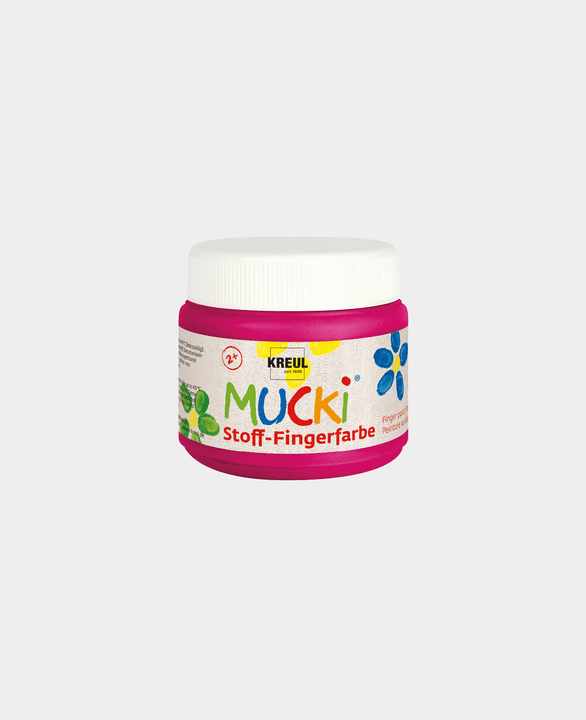 Image of MUCKI Stoff-Fingerfbarbe 150ml,Pink Fingerfarbe
