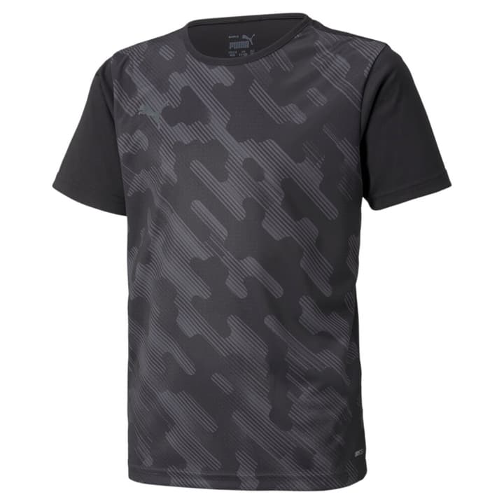 Image of Puma individualRISE Graphic Tee Jr Fussballshirt dunkelgrau bei Migros SportXX