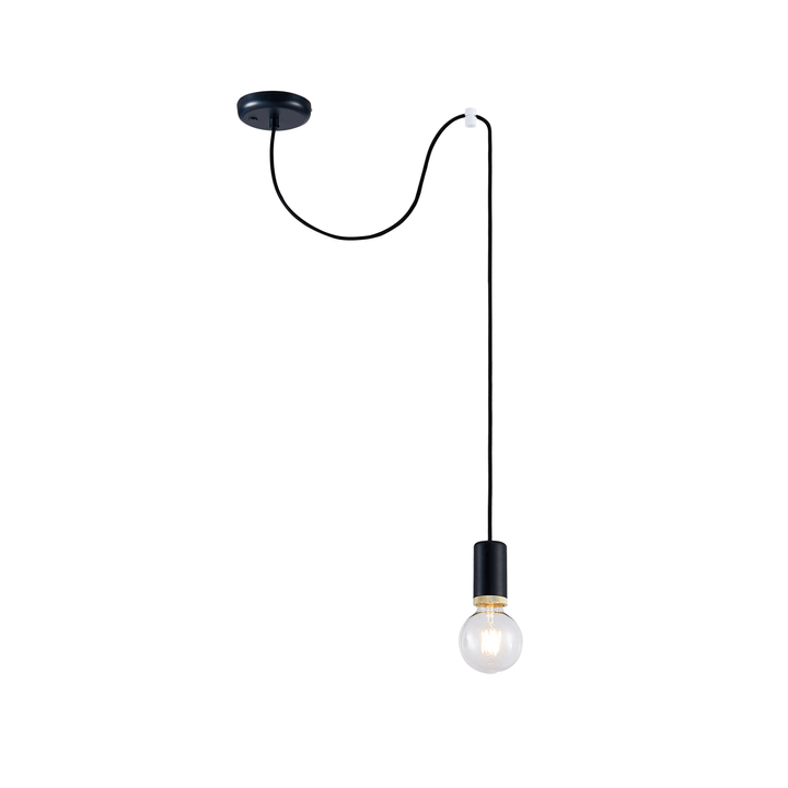 TON Suspension TON Suspension 380126300000 Dimensions L: 12.0 cm x P: 12.0 cm x H: 200.0 cm Couleur Noir Photo no. 1