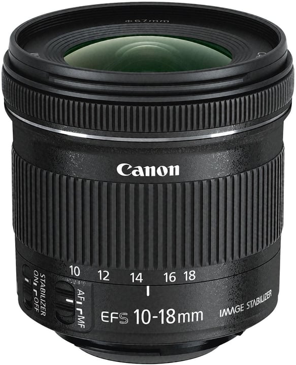 Canon EF-S 10-18mm 4.5-5.6 IS STM Objectif EF-S 10-18mm 4.5-5.6 IS STM Objectif Canon 793409500000 Photo no. 1
