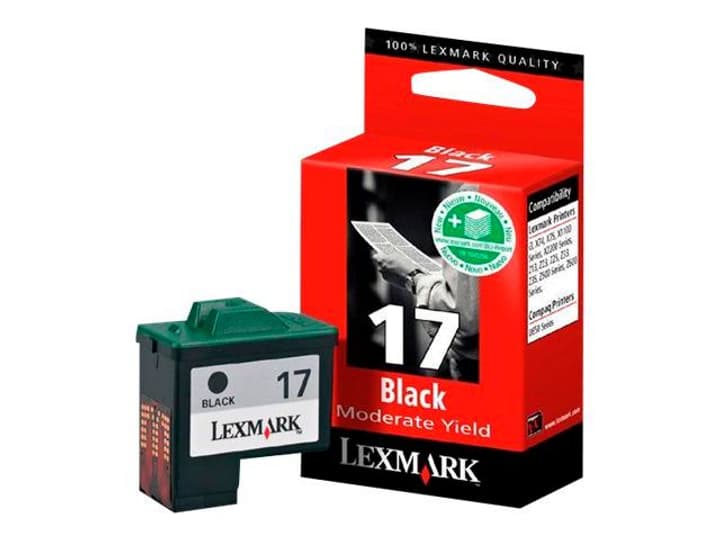 Lexmark 10NX217E Nr. 17 black Tintenpatrone 10NX217E Nr. 17 black Tintenpatrone Lexmark 797500700000 Bild Nr. 1
