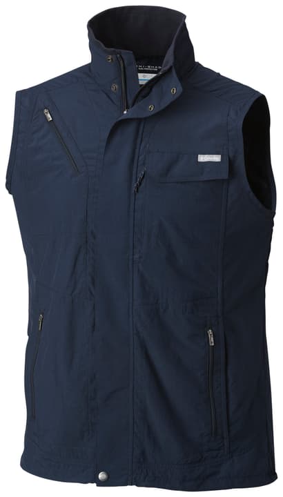 Columbia Silver Ridge II Gilet pour homme Silver Ridge II Gilet pour homme Columbia 462773900443 Couleur bleu marine Taille M Photo no. 1