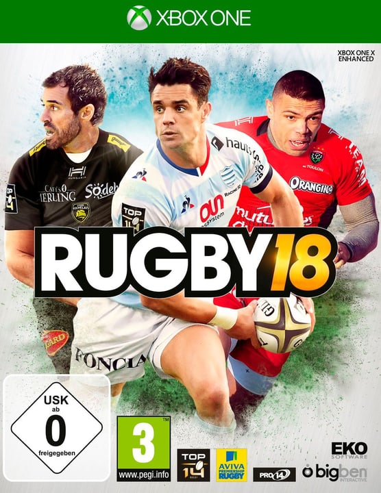 Xbox One - Rugby 18 Box Xbox One - Rugby 18 Box 785300129600 Photo no. 1