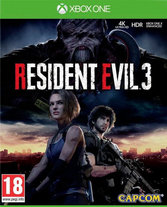 Xbox One - Resident Evil 3 Box Xbox One - Resident Evil 3 Box 785300150699 Photo no. 1