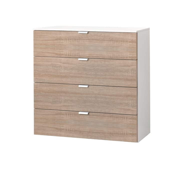 ORSON Kommode ORSON Kommode 404480600000 Grösse B: 80.0 cm x T: 42.0 cm x H: 80.0 cm Farbe Eiche Bild Nr. 1