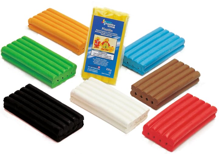 Glorex Hobby Time Plastilin 250 g blanc Plastilin 250 g blanc Glorex Hobby Time 665412100000 Photo no. 1