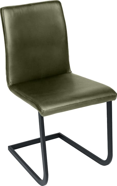 SANTORO Chaise en porte-à-faux SANTORO Chaise en porte-à-faux 402355700065 Dimensions L: 43.0 cm x P: 55.0 cm x H: 86.0 cm Couleur Olive Photo no. 1