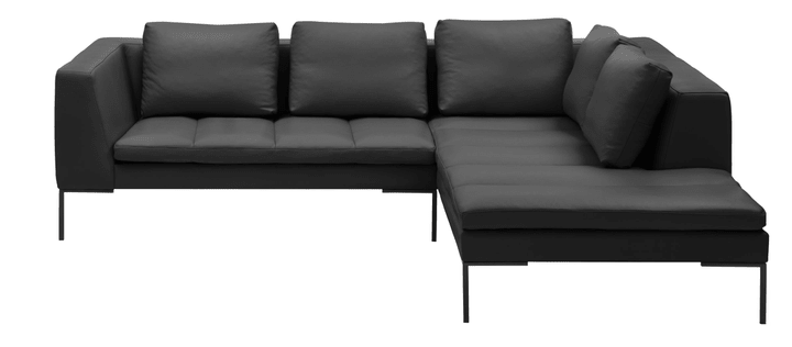 BADER Ecksofa BADER Ecksofa 405686150420 Grösse B: 255.0 cm x T: 230.0 cm x H: 80.0 cm Farbe Schwarz Bild Nr. 1