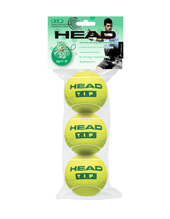 Image of Head T.i.p. green (3er Dose) Tennisball