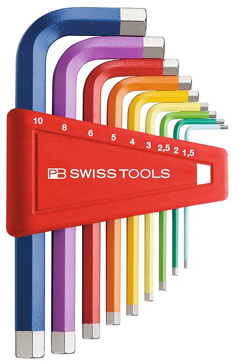Image of PB Swiss Tools Inbusschlüsselsatz PB210H CNRB Winkelschraubenzieher bei Do it + Garden von Migros