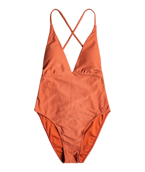 Image of Roxy Coconut Crew Strappy HL OP Badeanzug rost
