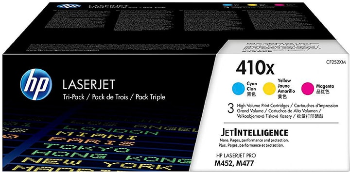 HP Toner 410X Tri-Pack (CF252XM) Tonerkartusche Toner 410X Tri-Pack (CF252XM) Tonerkartusche HP 798554900000 Bild Nr. 1