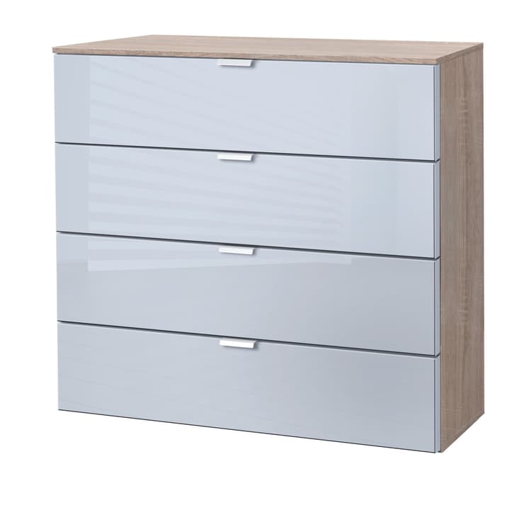 ORSON Kommode ORSON Kommode 404555800000 Grösse B: 80.0 cm x T: 42.0 cm x H: 80.0 cm Farbe Hellgrau Bild Nr. 1