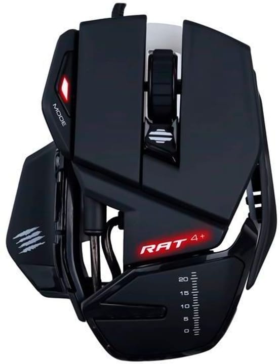 Mad Catz R.A.T. 4+ Optical Gaming Mouse Mouse R.A.T. 4+ Optical Gaming Mouse Mouse Mad Catz 785300146607 N. figura 1