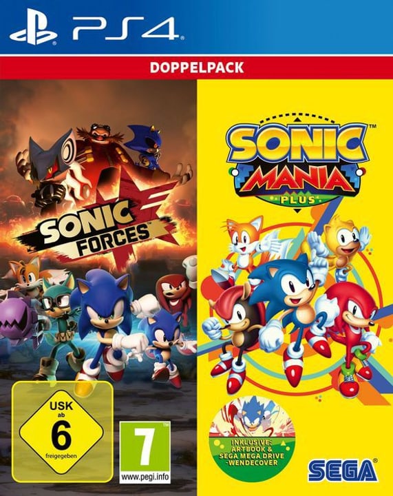 PS4 - Sonic Mania Plus and Sonic Forces Double Pack D Box PS4 - Sonic Mania Plus and Sonic Forces Double Pack D Box 785300139879 Bild Nr. 1