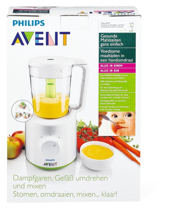 Avent AVENT KOMBINIERTER DAMPFGARER&MIXER AVENT KOMBINIERTER DAMPFGARER&MIXER Avent 74723600000010 Bild Nr. 1