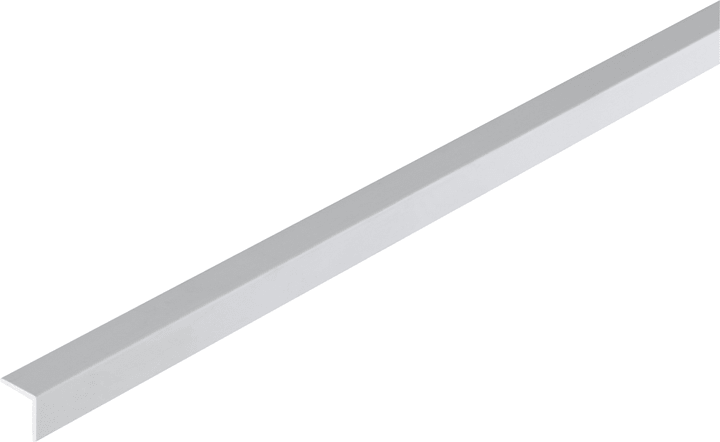 alfer Cornière isocèle 1 x 10 x 10 mm PVC blanc 1 m Cornière isocèle 1 x 10 x 10 mm PVC blanc 1 m alfer 605033000000 Photo no. 1