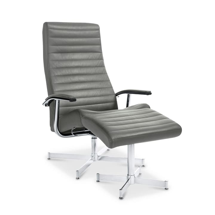 HARVEY Fauteuil et repose-pieds HARVEY Fauteuil et repose-pieds 360002226902 Dimensions L: 64.0 cm x P: 74.0 cm x H: 105.0 cm Couleur Gris Photo no. 1
