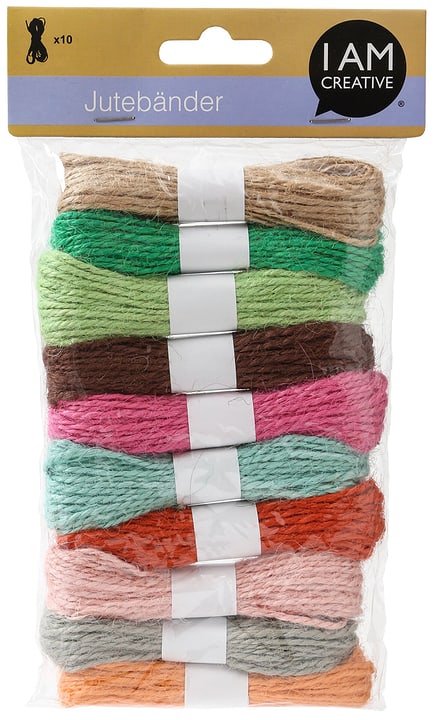 Image of Jutebänder, Mix, 10 x 8M, 1.5 mm bei Do it + Garden von Migros