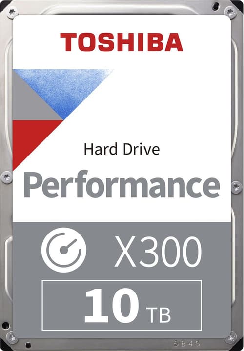Toshiba X300 High Performance 10TB 3.5" SATA HDD Intern X300 High Performance 10TB 3.5" SATA HDD Intern Toshiba 785300137564 Bild Nr. 1