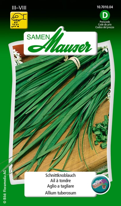 Image of Samen Mauser Schnittknoblauch Kräutersamen bei Do it + Garden von Migros