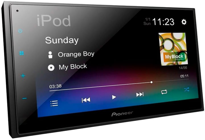 Pioneer Autoradio mediareceiver mit 6,8