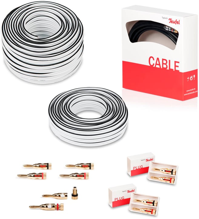 Teufel 5.1 "PERFORMANCE" Heimkino Kabel-Set Audio Kabel 5.1 "PERFORMANCE" Heimkino Kabel-Set Audio Kabel Teufel 785300138186 Bild Nr. 1