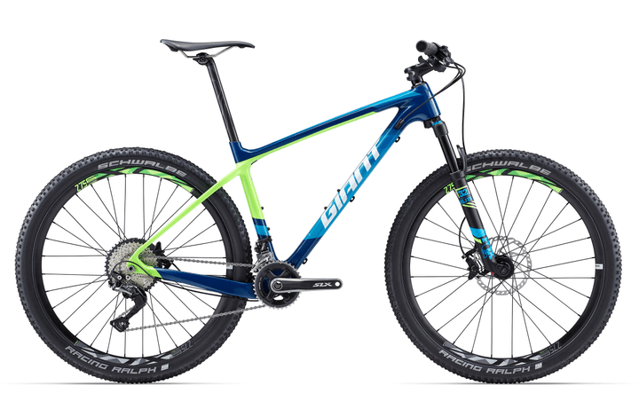 Giant XTC Advanced 2 27.5" VTT cross country XTC Advanced 2 27.5" VTT cross country Giant 463310600422 Couleur bleu foncé Tailles du cadre M Photo no. 1