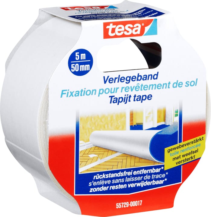 Image of Tesa Verlegeband rückstandsfrei entfernbar Klebebänder