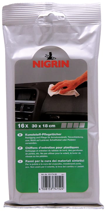 Nigrin Panni per la cura di materiali sintetici Panni per la cura di materiali sintetici Nigrin 620808800000 N. figura 1