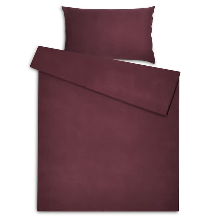ZELDA Jacquard-Duvetbezug ZELDA Jacquard-Duvetbezug 376078212330 Grösse L: 210.0 cm x B: 160.0 cm Farbe Dunkelrot Bild Nr. 1