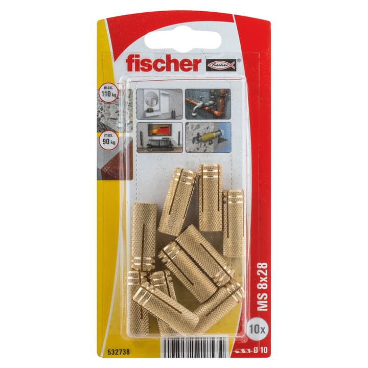 Image of fischer Messingdübel PA M8 bei Do it + Garden von Migros