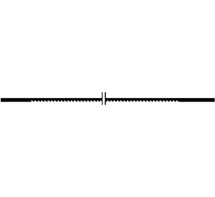 Image of Wolfcraft Sägeblatt supercut fein 41Z/25mm Zubehör Sägen