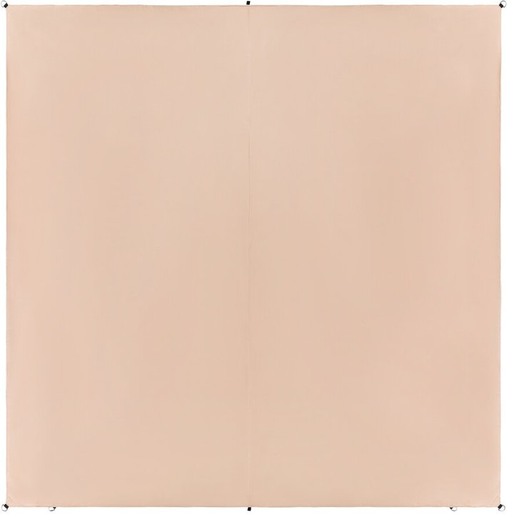 Beliani Tenda da sole da esterno beige 300 x 330 cm LUKKA