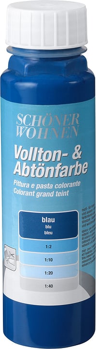 Schöner Wohnen Pittura pien e per digradazione Blu 250 ml Pittura pien e per digradazione Blu 250 ml Schöner Wohnen 660902200000 Colore Blu Contenuto 250.0 ml N. figura 1