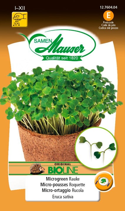 Image of Samen Mauser BIO-Microgreen Rauke Microgreen