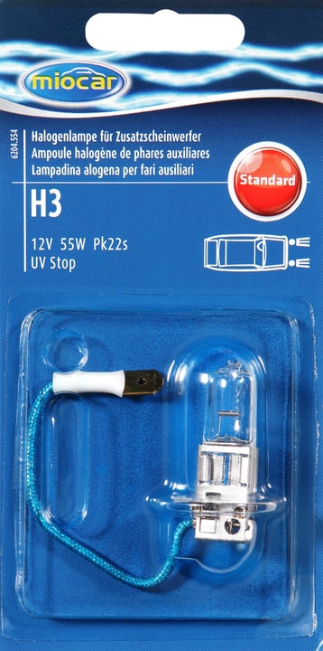 Image of Miocar Halogenlampe H3 Standard Autolampe bei Do it + Garden von Migros