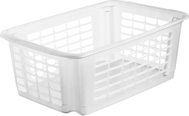Image of Rotho Reverso Dreh- und Stapelkorb 18l, Kunststoff (PP) BPA-frei, transparent Korb