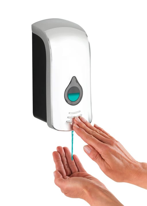 Image of WENKO Ranera L chrom Desinfektion/Seifenspender bei Do it + Garden von Migros