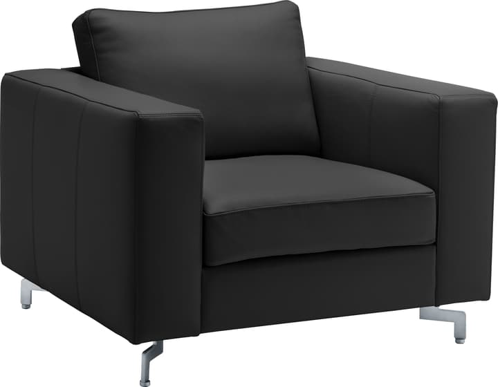 DIENER Sessel DIENER Sessel 402470800000 Farbe Schwarz Grösse B: 97.0 cm x T: 92.0 cm x H: 80.0 cm Bild Nr. 1